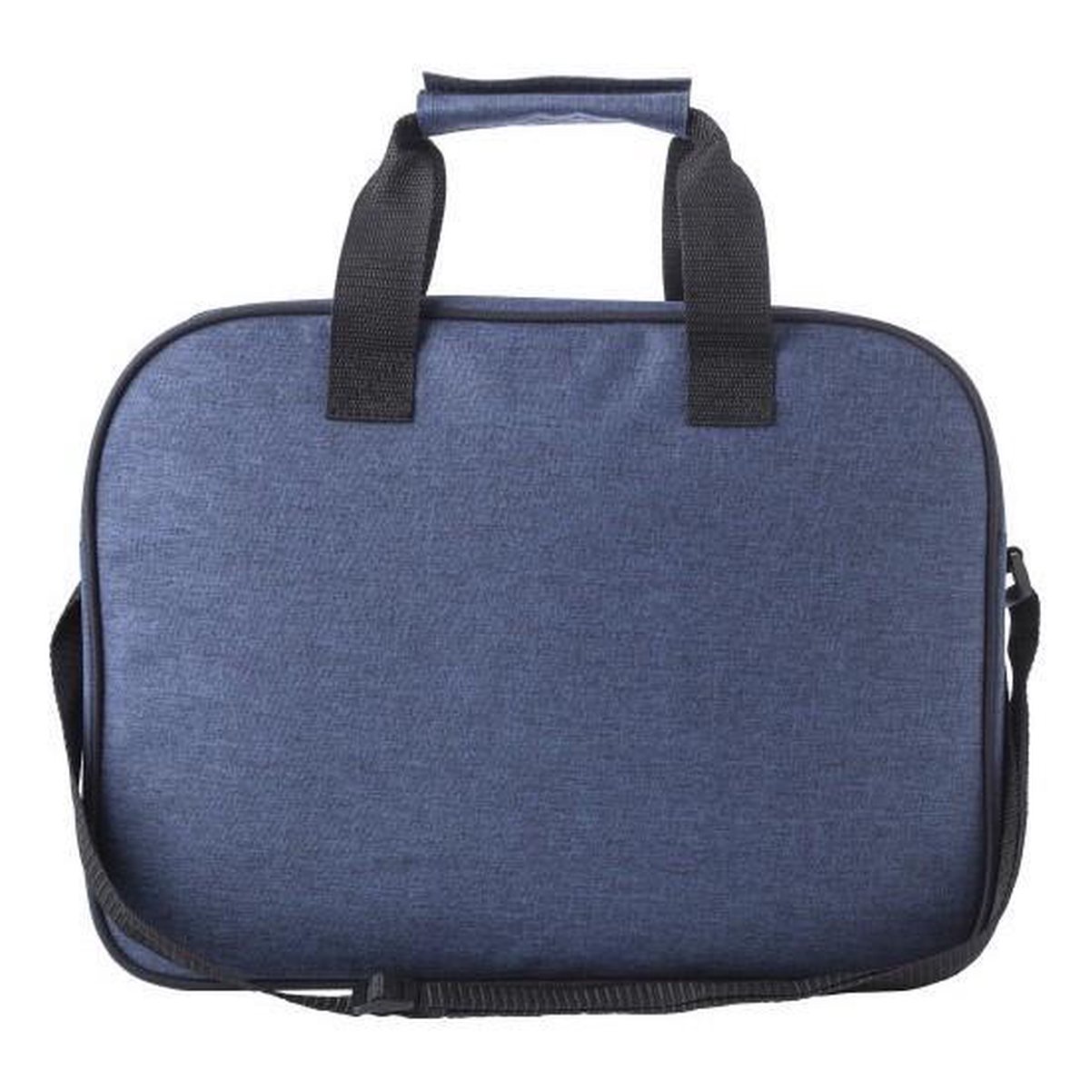 Schoudertas/aktetas/werktas 40 X 30 Cm - Laptoptas/documententas Met Verstelbare Schouderband - Blauw