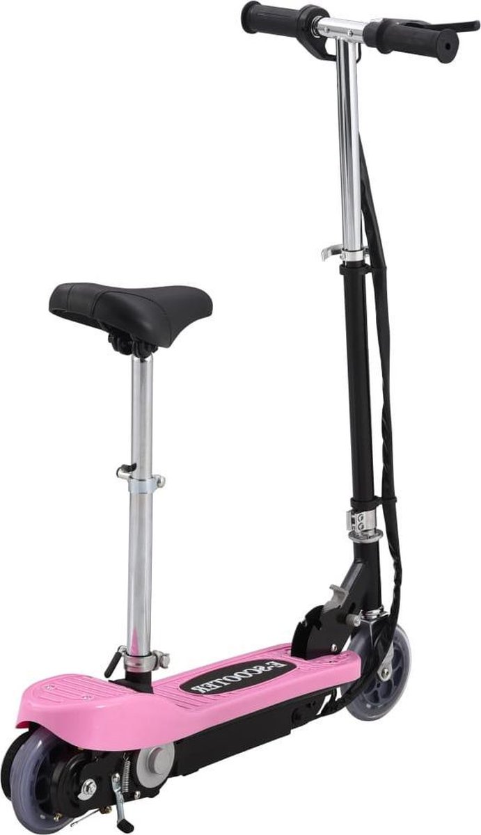 Vidaxl Step Elektrisch Met Zitje 120 W - Roze