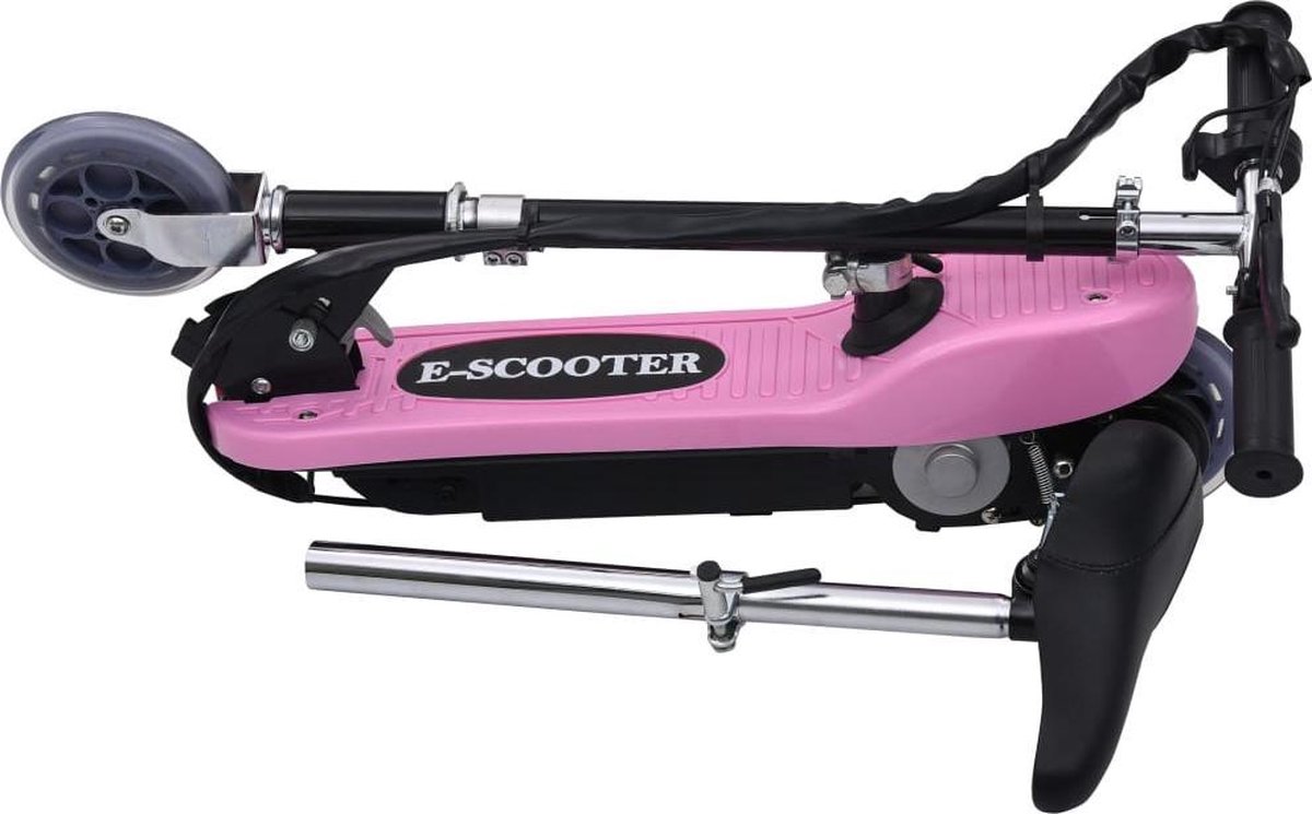 Vidaxl Step Elektrisch Met Zitje 120 W - Roze