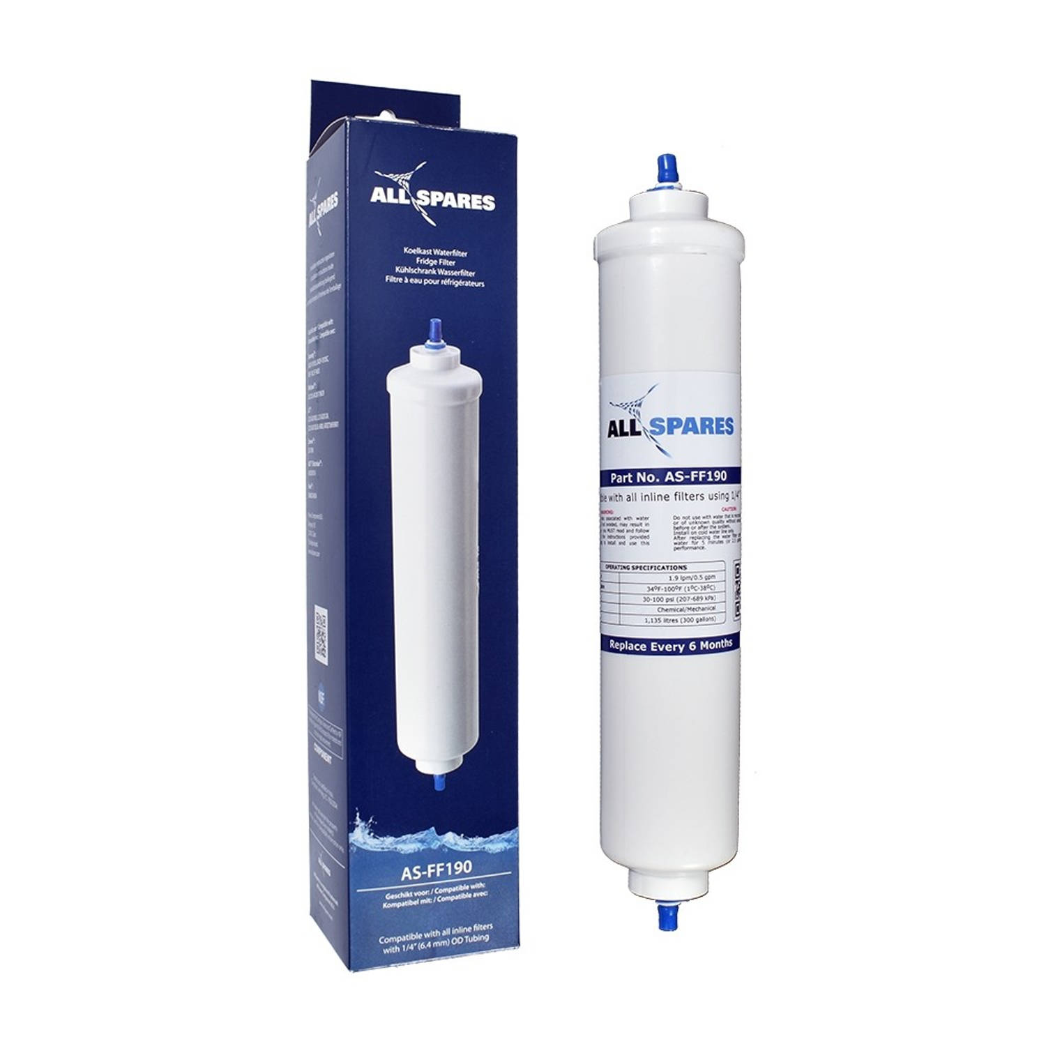 AllSpares Lg/samsung Waterfilter Koelkast Bl9808