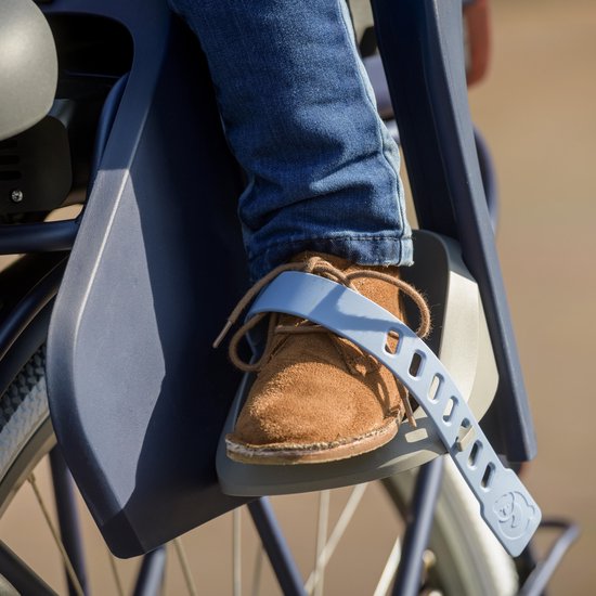 Qibbel Fietszitje Achter Air Dragerbevestiging/wit - Zwart