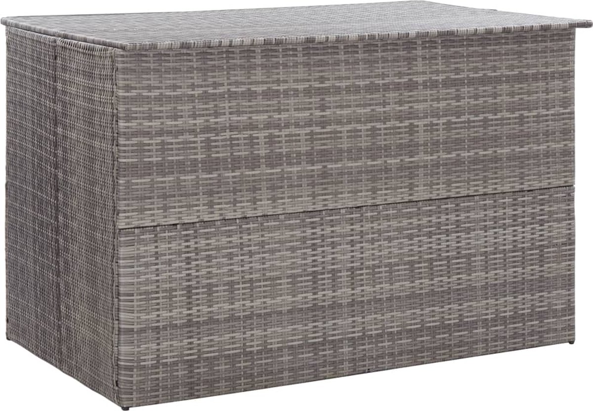 Vidaxl Tuinbox 150x100x100 Cm Poly Rattan - Gris