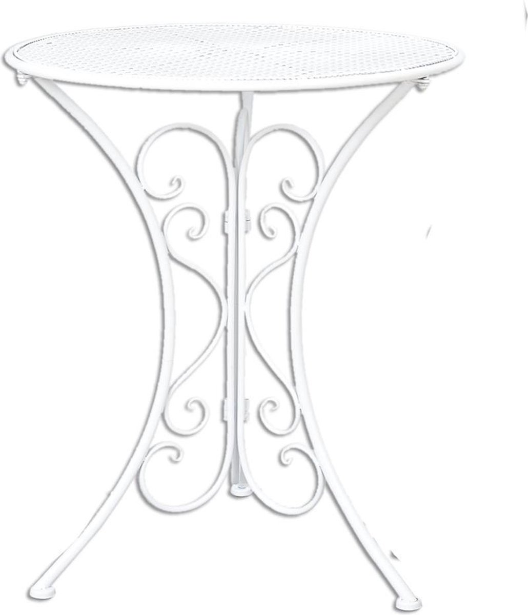 Clayre & Eef Tafel + 2 Stoelen Ø 60x70/40x40x92 Cm