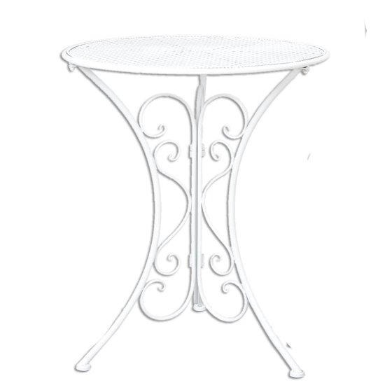 Clayre & Eef Tafel + 2 Stoelen Ø 60x70/40x40x92 Cm