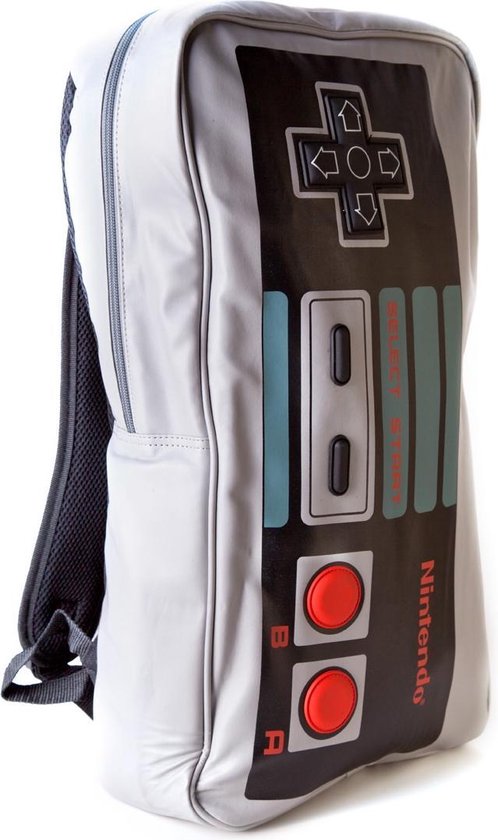 Nintendo Rugzak Nes Controller 17,5 Liter Pu - Grijs