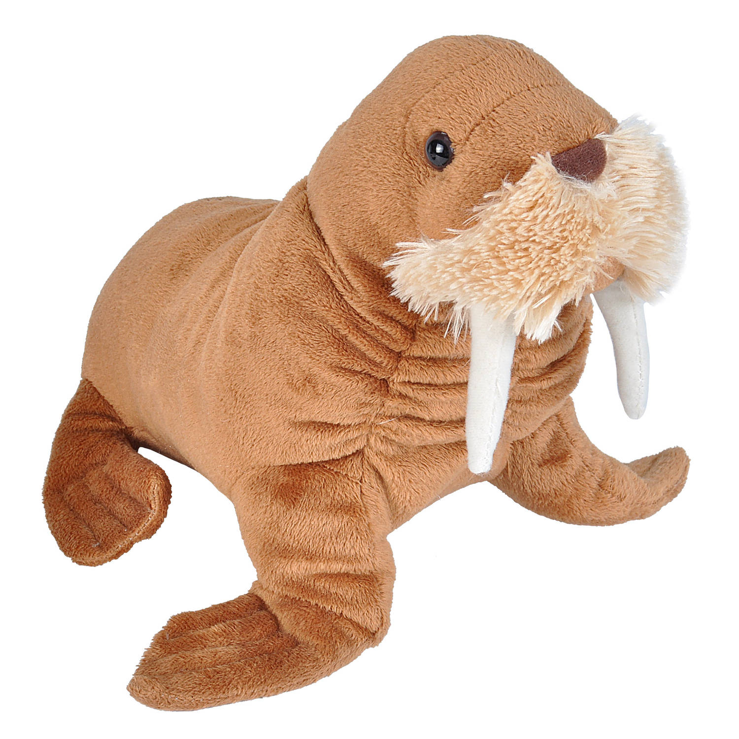 Wild Republic Knuffel Walrus Junior 20 Cm Pluche - Bruin