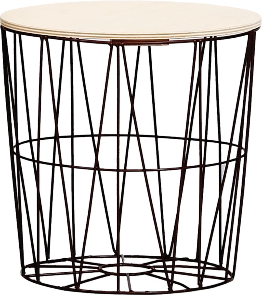 Vidaxl Salontafels 4 St - Zwart