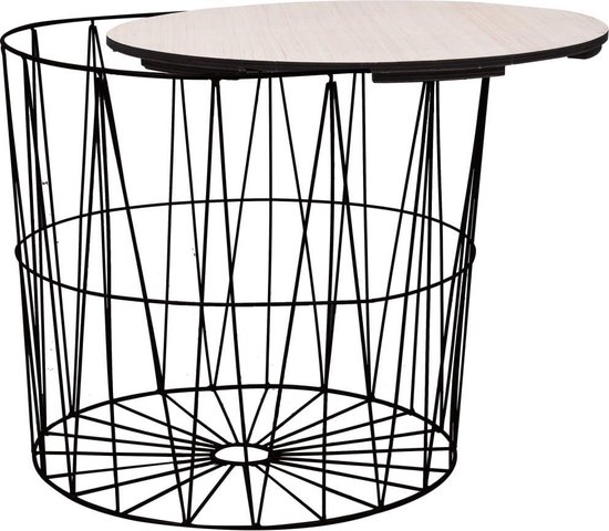Vidaxl Salontafels 4 St - Zwart