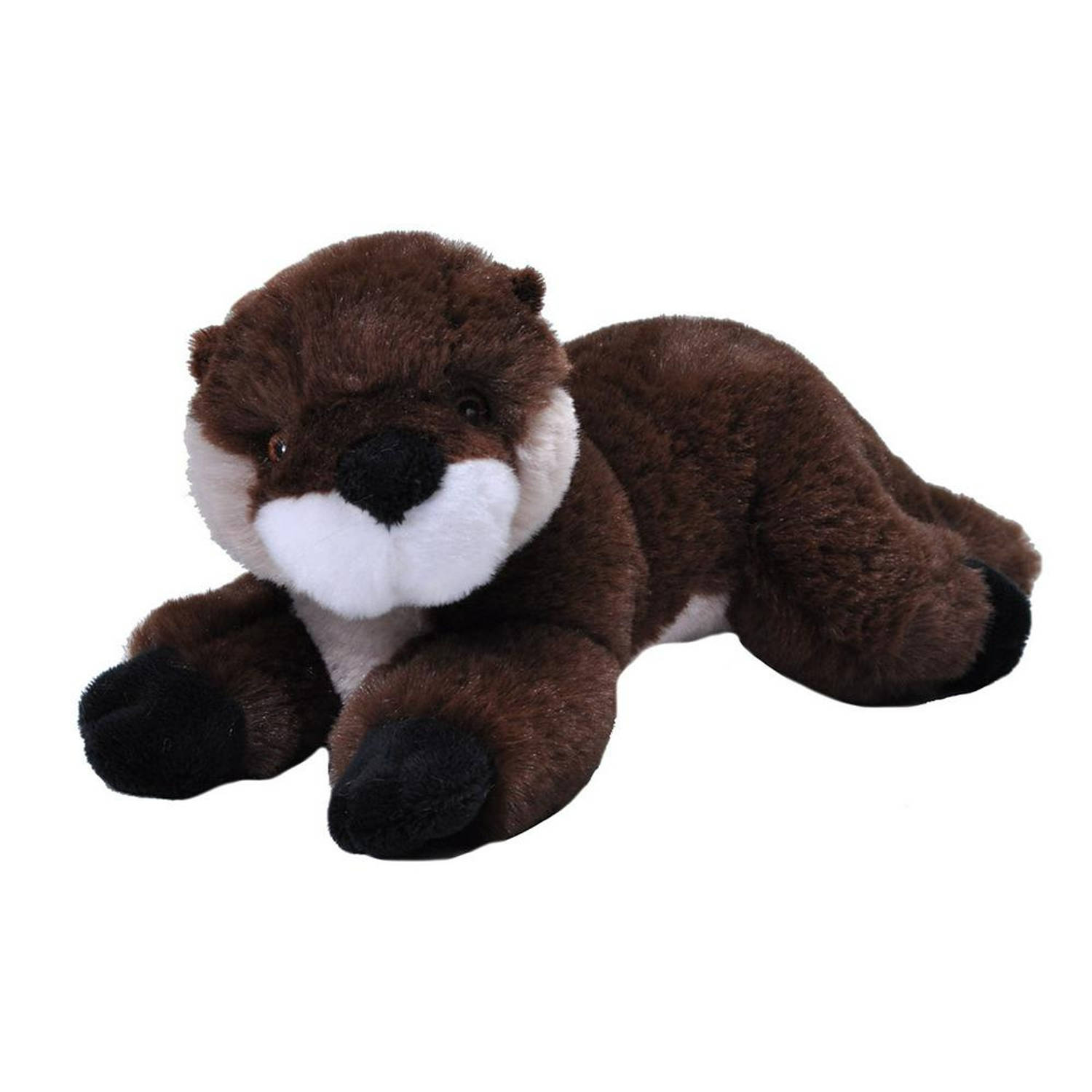 Wild Republic Knuffel Otter Ecokins Mini Junior 20 Cm Pluche - Bruin