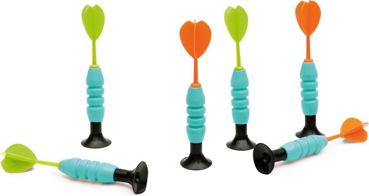 Scratch Dartspel Mexico Junior 38 X 60 Cm/zwart 8-delig - Blauw