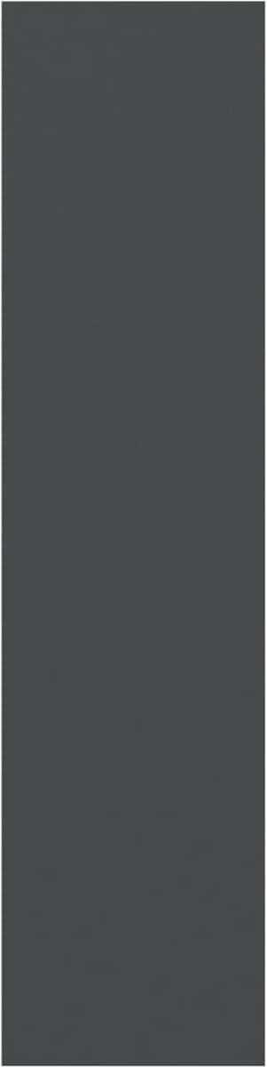 Vidaxl Kledingkast 50x50x200 Cm Spaanplaat - Grijs