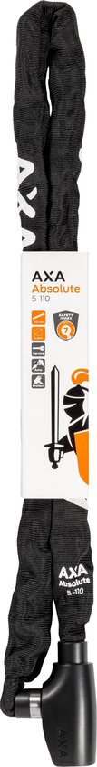AXA Kettingslot Absolute 1100 X 5 Mm - Zwart