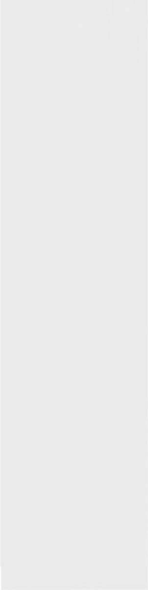 Vidaxl Kledingkast 100x50x200 Cm Spaanplaat - Wit