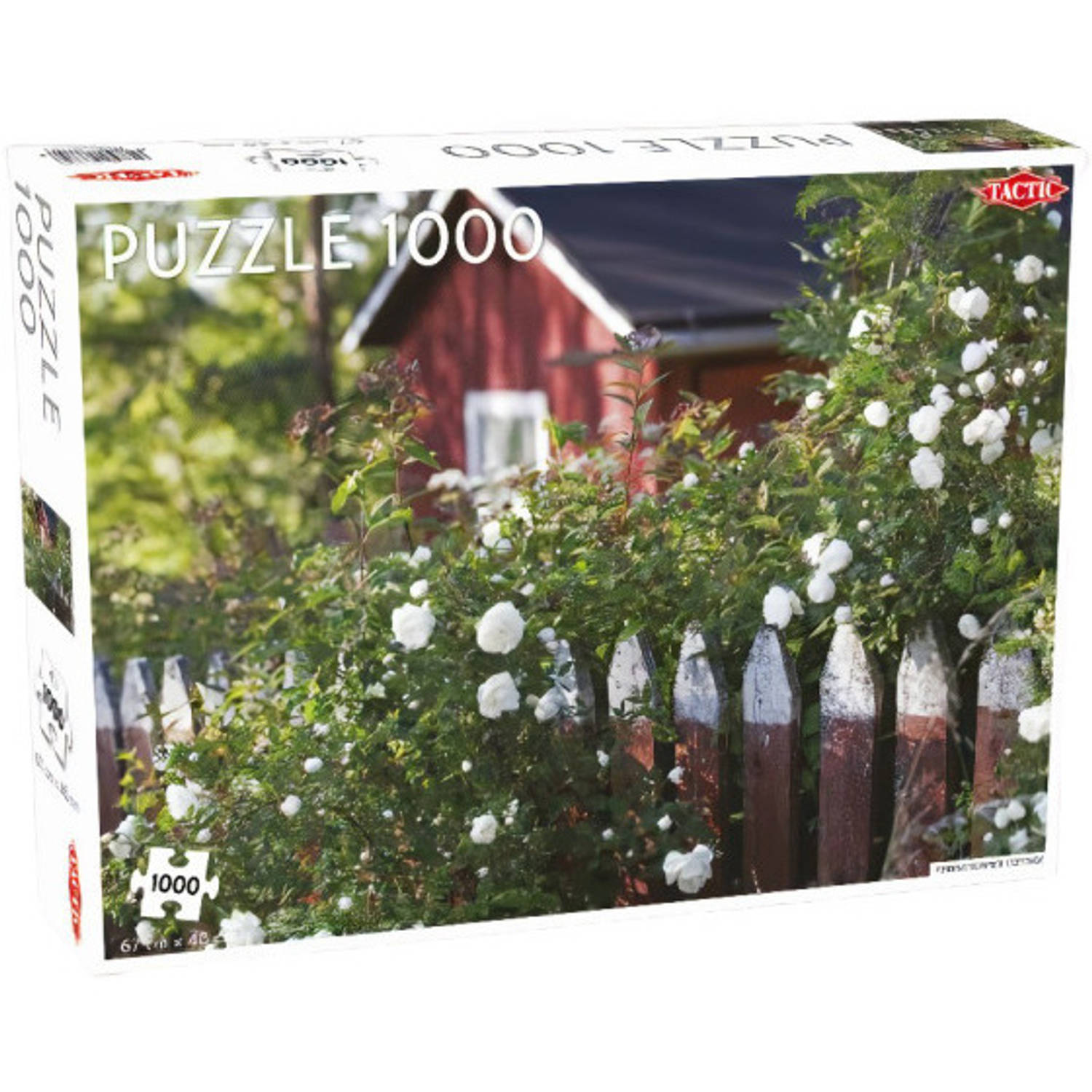 Tactic Legpuzzel Zomers, Fins Hutje Karton 67 X 48 Cm 1000 Stukjes