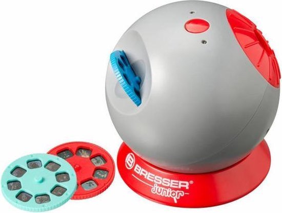 Bresser Projector Junior 13 Cm Rood/ 4-delig - Grijs