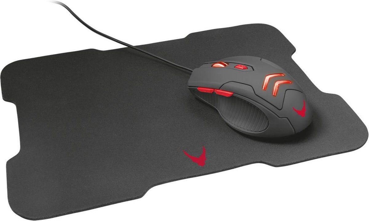 Varr Gaming set mouse (1000 - 3200dpi) + mousepad 295 x 210 x 2mm