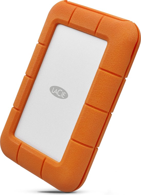 Lacie Rugged Mini USB-C 5TB - Oranje