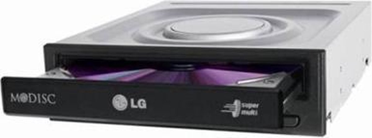 HLDS LG GH24NSD5 optisch schijfstation Intern DVD Super Multi DL - Zwart