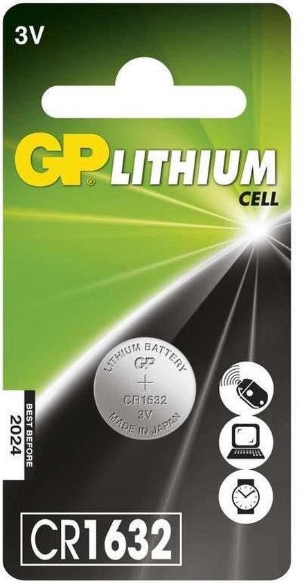 GP Cr1632 Knoopcel Lithium