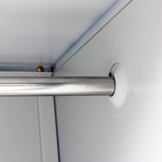 Vidaxl Lockerkast Met 6 Vakken 90x45x180 Cm Staal - Grijs