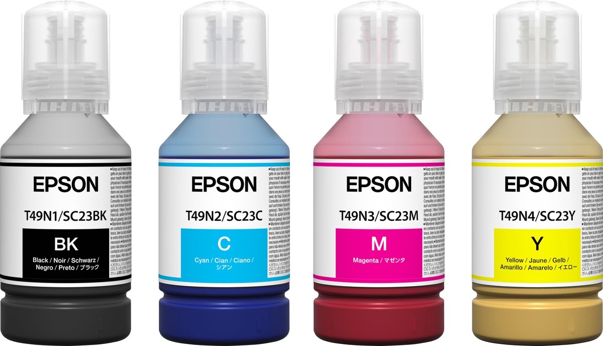 Epson SC-T3100x Yellow 140ml T49H - Geel