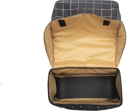 New Looxs Dubbele Fietstas Joli 37 Liter Donker - Blauw