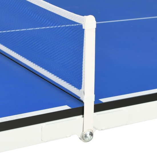 Vidaxl Tafeltennistafel Met Net 5 Feet 152x76x66 Cm - Blauw