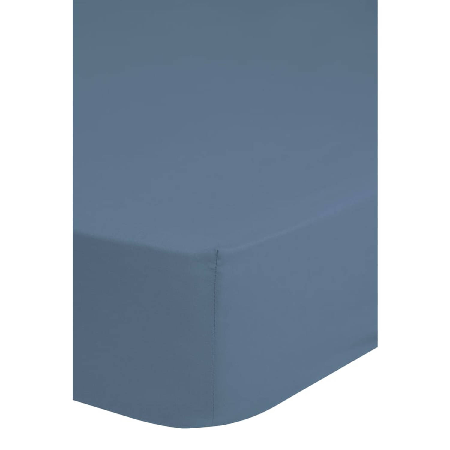 Hip Hoeslaken 90x220 Cm Ijs - Blauw