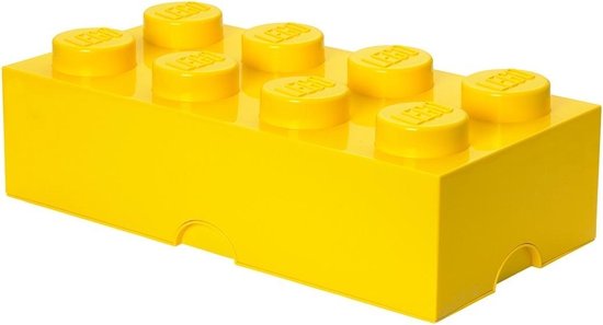 Lego Brick 8 Opbergbox - - Amarillo