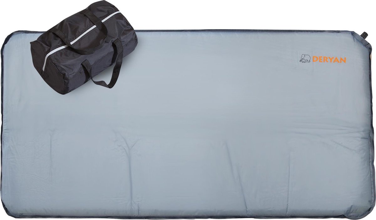 Deryan Campingbedmatras 120x60x6 Cm - Grijs