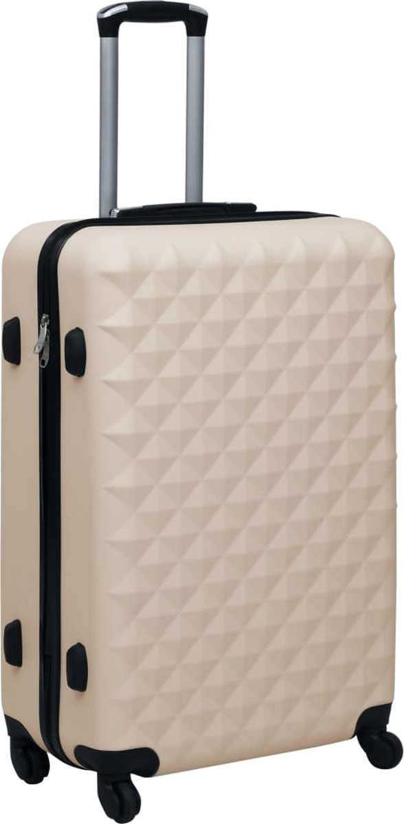 Vidaxl 3-delige Harde Kofferset Abskleurig - Goud