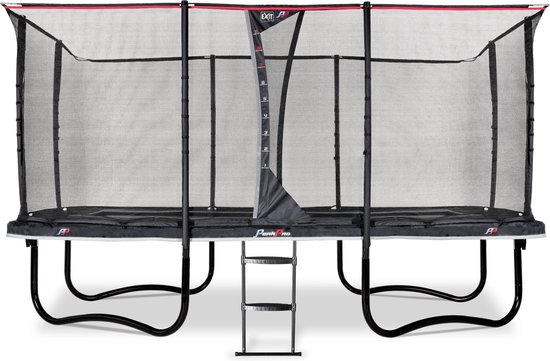 Exit Peakpro Trampoline 275x458cm - - Zwart