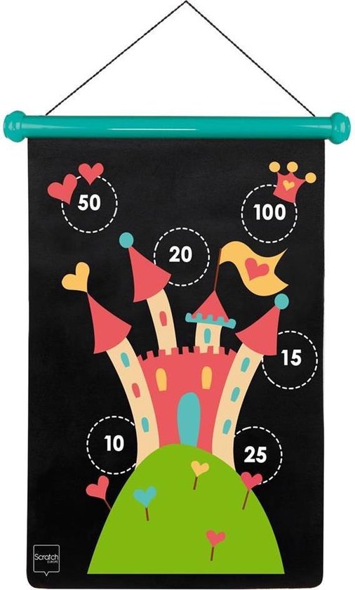 Scratch Spel: Magnetisch Darten Prinses