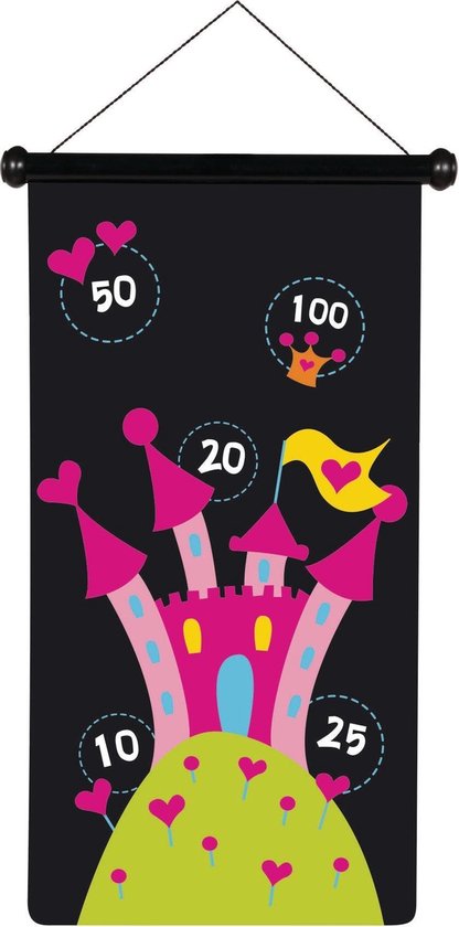 Scratch Spel: Magnetisch Darten Prinses