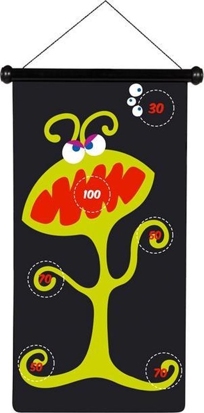 Scratch Spel: Darts Monsters Magnetisch