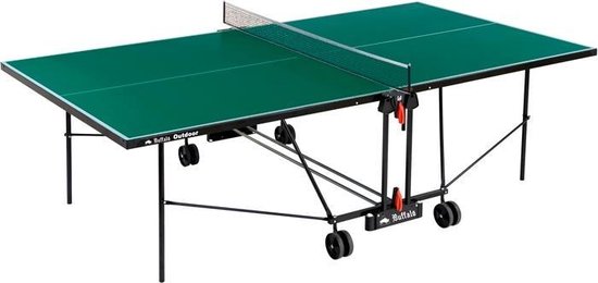 Buffalo Basic Outdoor Tafeltennistafel - Verde