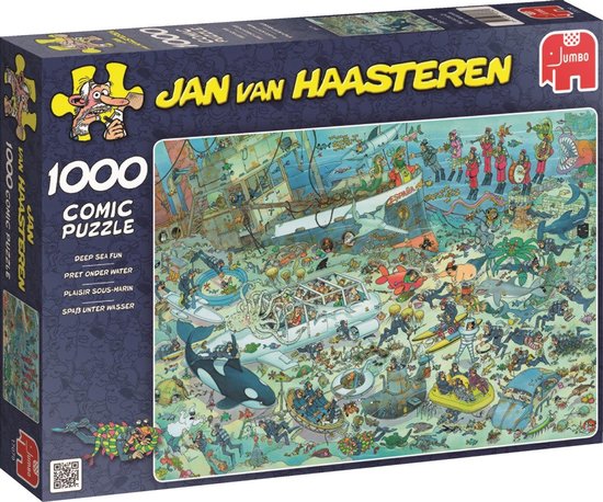 Jumbo Jan Van Haasteren Puzzel Onderwater Wereld - 1000 Stukjes