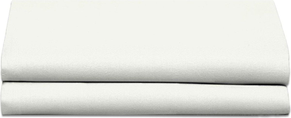 Cinderella Jersey Topper Hoeslaken - 100% Gebreide Jersey Katoen - Lits-jumeaux (180x200/210 Cm) - Ivory - Beige