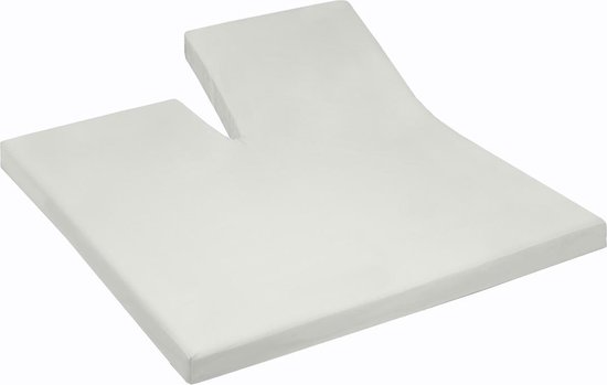 Cinderella Jersey Splithoeslaken Ivory-160x200/210cm - Beige