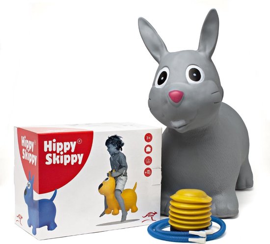 Hippy Skippy Konijn - Grijs