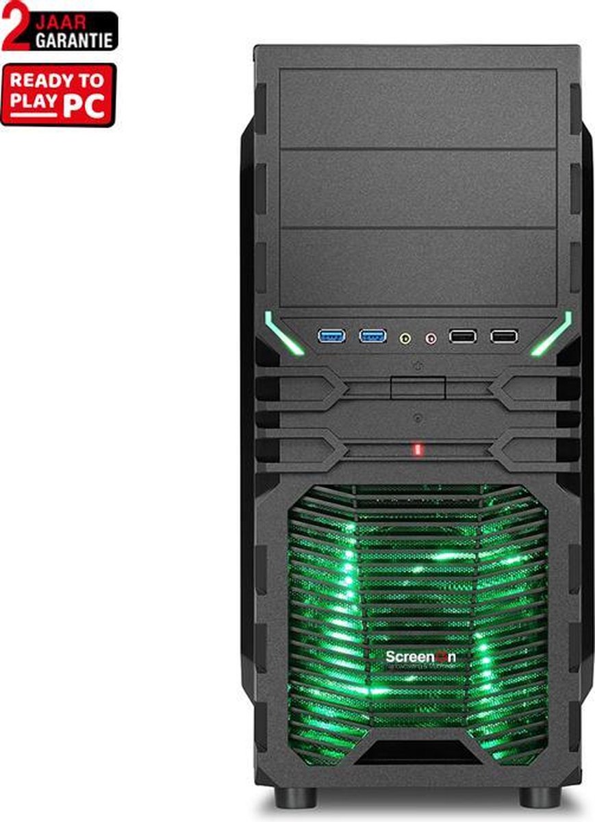 Basis Game PC V2.0 - Ryzen 3 3200G - 8GB DDR4 2666Mhz - 240GB M.2 SSD - Windows 10 Pro - Radeon Vega 8 Graphics