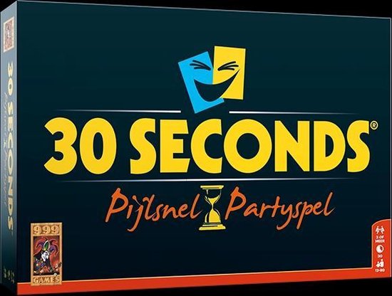 999Games 30 Seconds - Herziene Editie - Zwart