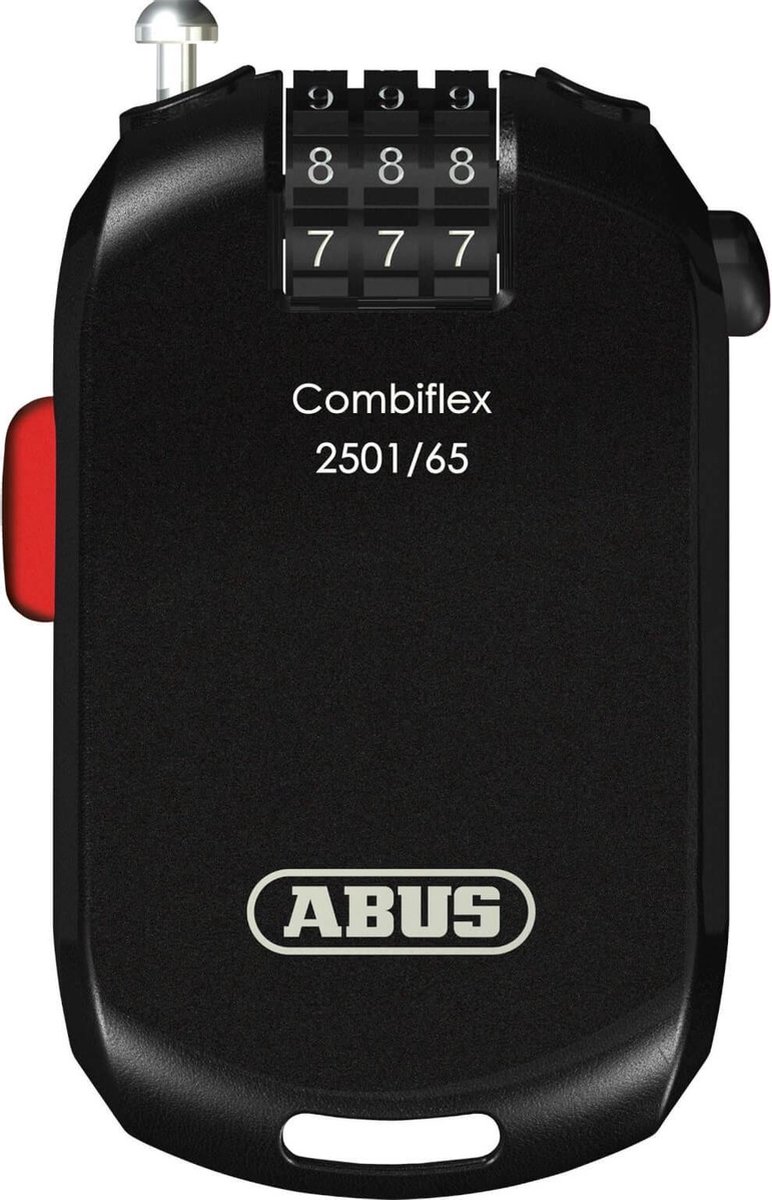 Abus Kabelslot Combiflex 2501 65 Cm - Zwart