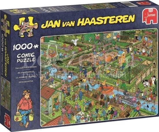 Jumbo Jan Van Haasteren Puzzel Detetuin - 1000 Stukjes - Groen