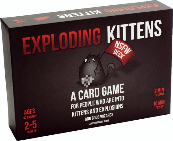 Exploding Kittens Nsfw Edition