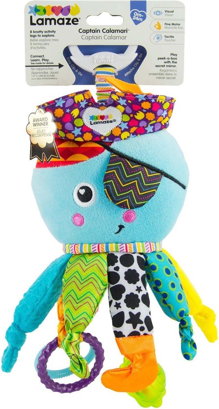 Lamaze Kapitein Kalamari - Blauw