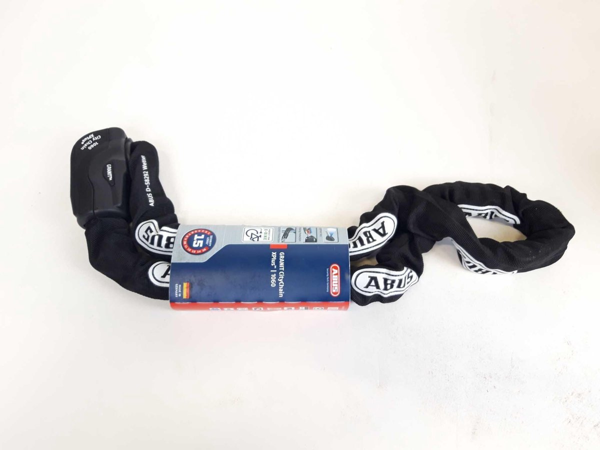 Abus Kettingslot City-chain X-plus 1400 X 10,6 Mm - Zwart