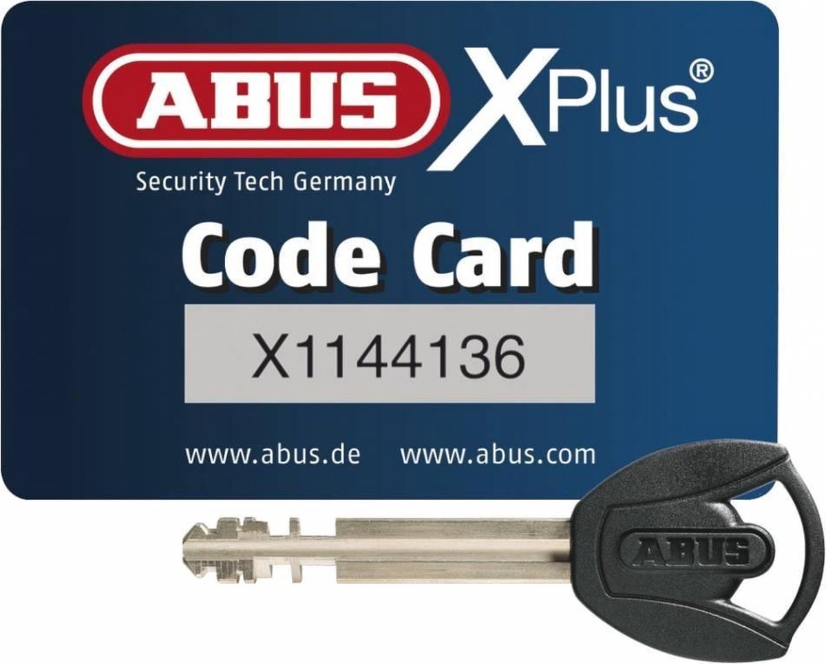 Abus Kettingslot City-chain X-plus 1400 X 10,6 Mm - Zwart