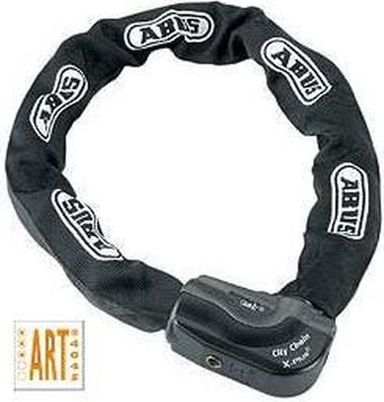 Abus Kettingslot City-chain X-plus 1400 X 10,6 Mm - Zwart