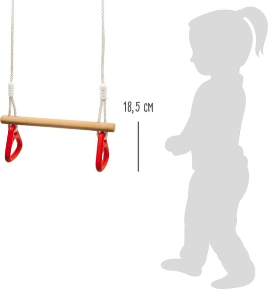Small Foot Houten Trapeze Met Ringen